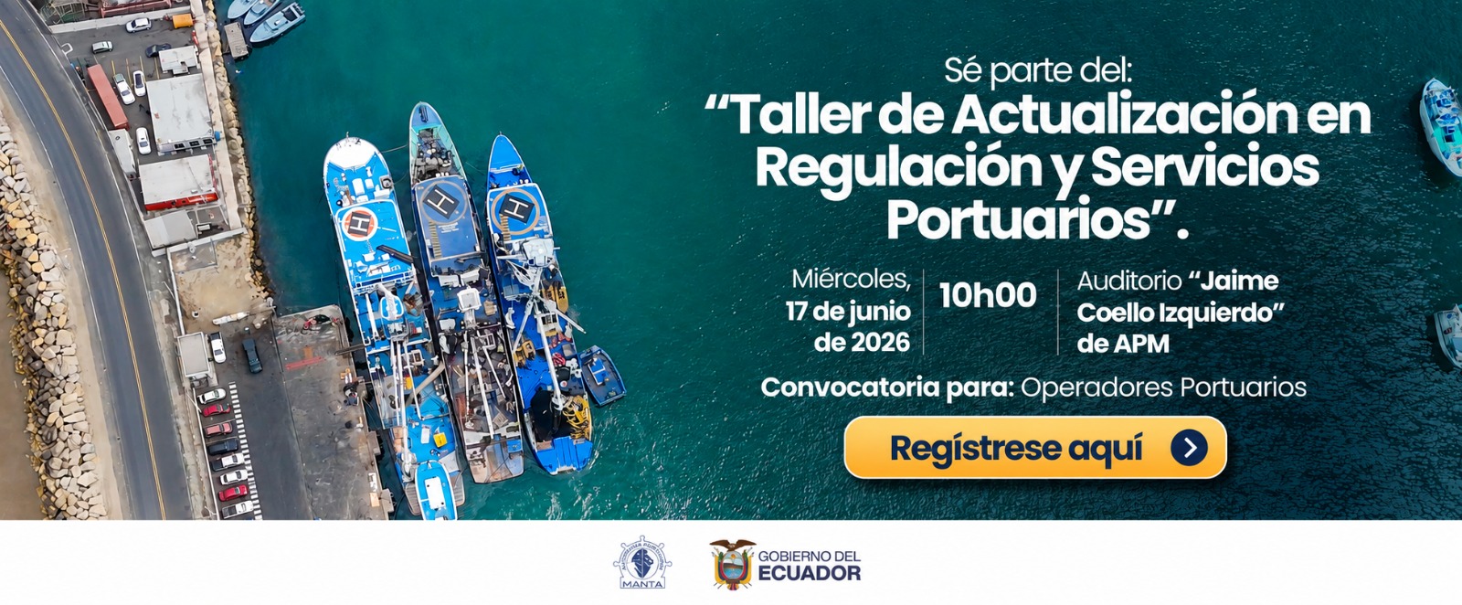 Taller Operadores Portuarios - Autoridad Portuaria de Manta
